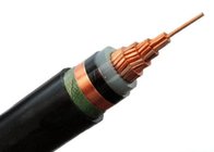 Circular Stranded Medium Voltage Wire , Copper Tape Screened Power Cable Lead Free