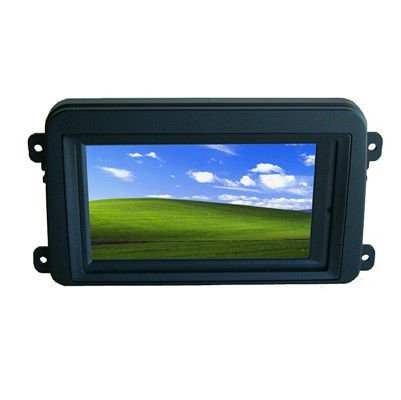 China 7&amp;quot; Touch Screen Double DIN LED 2Din In-dash Car Monitor With GOLF Frame for Car PC 2 DIN Touch Panel Display supplier