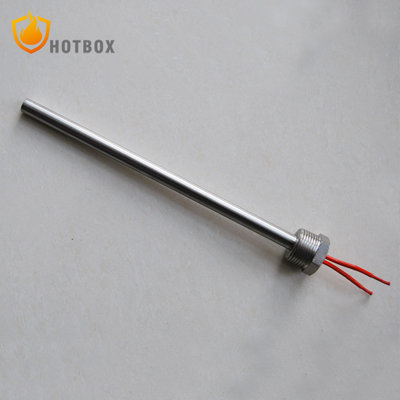 China stainless steel 304/316L immersion cartridge heater with thread for fluid heating supplier