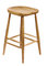 Northern Nature Wooden Round Bar Stools For Party / Kitchen , Commercial Bar Furniture supplier