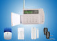 LCD Display Touch Keypad GSM SMS Home Alarm System with 30 wireless zone supplier