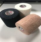 Light Weight tear Elastic Adhesive bandage white skin black color 5cm*4.5m sports bandage CEapproved