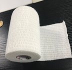 Custom Tear-Light Elastic Crepe Adhesive Bandage white color 5cm*4.5m printed bandage CE/FDA/ISO approved