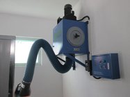 Wall mounted Fume Extractor for Laser cutting/Welding, one or two arms fume extractor