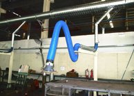 LB-JYX Fume Extraction Arms with soft hose and dust collection system