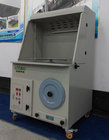 Grinding dust downdraft table with cartridge filter dust purifier system