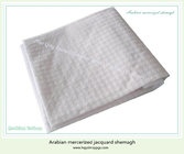 High grade Arab mercerized cotton scarf  / 100s/2 Arabian mercerized jacquard shemagh /Size:52inch---62inch