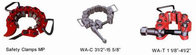 High Quality and Cheap API 7K WA-C Safety Clamp to handle drill pipe for Oilfield Usage