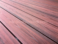 Ultra low maintenance wood plastic composite decking floor