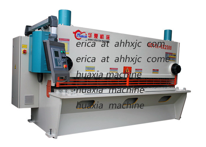 Function of QC11K CNC 10*3200  Hydraulic Shearing Machine with CE ISO9001 Certification for Carbon Steel