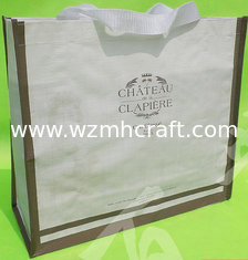 China pp woven shopping bag,,pp woven laminated shopping bag,bopp laminated bag supplier