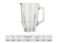 1.5L round national blender replace spare part glass jar/cup A16  vaso de vidrio para licuadora