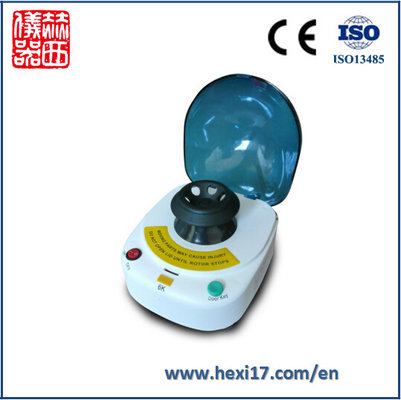 Mini centrifuge from Herexi, DC motor and carbon-fiber rotor, 6*2.0ml, 4000RPM