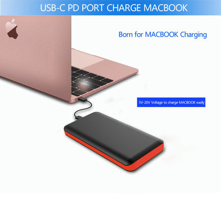 Quick Charge Type C Power Bank PD 45W with ABS charge to Macbook ABS housing 20000mah supplier