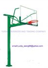 Buried square tube basketball stand -outdoor training type YGBS-006XY