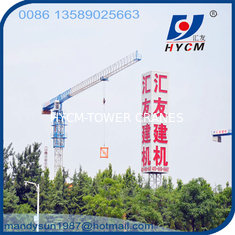 55m Jib Topless Tower Crane 8 ton QTP5515 Flattop Tower Crane