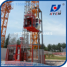 1ton Single Cage Construction Hoist with 3 Phase Motor for High Building