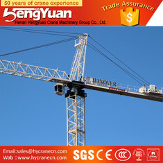 China QTZ80 series 6013 price of tower crane free standing height supplier