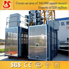 China Single Cage and Double Cages Construction Elevator for builder supplier