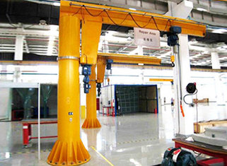 China 360 Slewing fixed column 0.5t -5t customized eady operated cantilever jib crane supplier