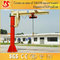 Heavy Duty Portable fixed slewing jib crane with drawing in 24 hours supplier