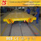 Industrial Rail Mounted Large Cpacity Battery Powered Steel Track Flat Dolly supplier