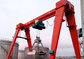 MZ 5-10 ton Double Beam Gantry Grab Crane supplier