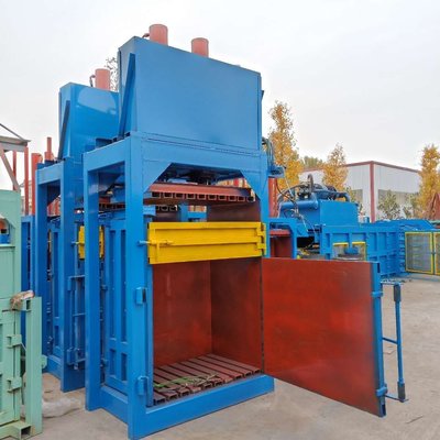 China Hydraulic waste paper baler/plastic baling press machine/waste plastic hydraulic press baler machine supplier