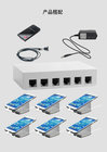 6-port anti-theft alarm host for mobile phone, tablet pc, ipad,camera, watch