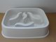Pet bowl dog bowl plastic plate plastic bowl with spoon Plastic salad bowl supplier