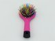 Plastic hair brush with mirror Plastic color hair brush supplier