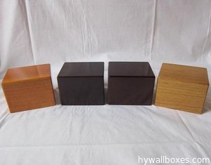 China Wooden Pet urns,solid wood finished in Cherry, Oak, Dark oak, Walnut color urns box supplier