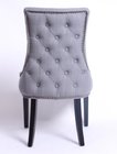 Linen fabric upholstery arm chair/wooden dining chair/desk chair