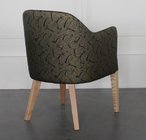 Modern wholesale beech wood fabric upholstery dining chairs, arm chair,side chair for dining rooms
