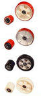 industrial wheels, grey rubber wheels, PU heavy duty wheels, black rubber heavy duty wheel