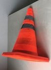 Portable telescopic traffic cone  folding traffic cone