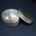 Aluminum Round Cosmetic Packaging/Cream Jar /Aluminum Jars With Screw Cap-60G & 60ML 