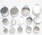 Aluminum Round Cosmetic Packaging/Cream Jar /Aluminum Jars With Screw Cap-8G & 8ML 