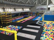 398M2  Professional Jumping Equipment Indoor Trampoline Park Kids Indoor Trampoline Park