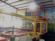 The Convenient Indoor Playground Bussiness Plan for Childen with Double Slide