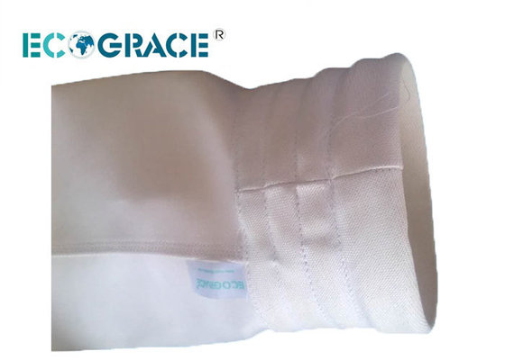 China Excellent acid Resistant Cloth Fiberglass Filter bags dust Pocket supplier