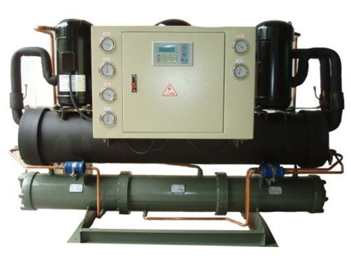 Commercial HVAC Equipments Water Cooled Scroll Chiller With Gas R407C