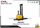 China Full Electric Hydraulic Stacker 1400KG with Narrow Legs for moving cargo in warehouse distributor
