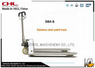 China High efficiency Stainless Steel  Hand Pallet Jack In Warehouse distributor