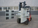 China Material handling Forklift Attachments Sideshifting Drum Clamp with Self Weight 440kgs distributor
