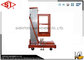 Single Mast Aluminium Work Platforms Aerial Work Platform 10M Lifting Height supplier