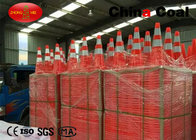 China 500mm PVC Road Safety Cones For Security , 280*280 Base Size distributor