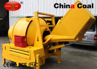 China Yellow Building Construction Equipment 300 L Electric Concrete Mixer Rental With 5.5kw Motor distributor