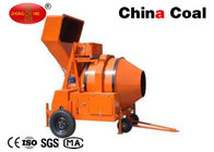 China 350L Building Construction Equipment Diesel Engine Concrete Mixer Machine With Pump distributor