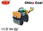 China Heavy Duty Road Roller Road Construction Machinery Walk Behind Vibratory Road Rollers 5kw distributor